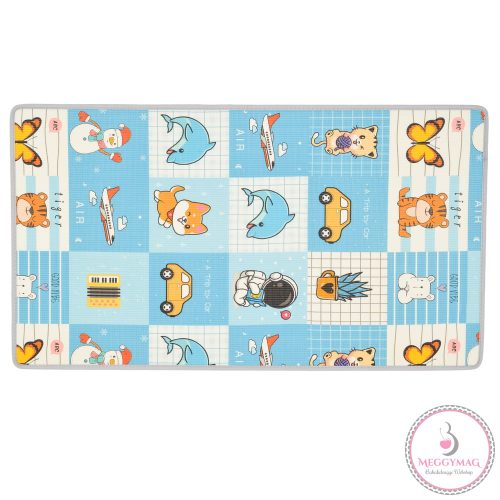 Moni Toys Xpe játszószőnyeg 180x100cm kék, KÉSZLETEN A BOLTBAN! UTOLSÓ DARAB!