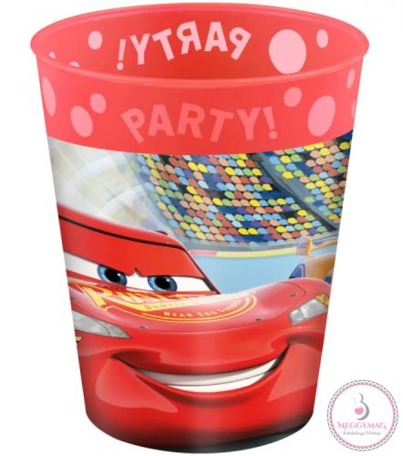 Disney Verdák Arena Race micro prémium műanyag pohár 250 ml