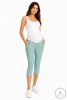 Kismama strech capri nadrág - Menta M