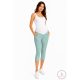 Kismama strech capri nadrág - Menta M