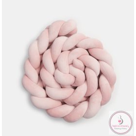 Fonott rácsvédő kiságyba 2m - rózsaszín 