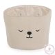 MILO tároló kosár 30x30cm M méret ivory/ BÉZS