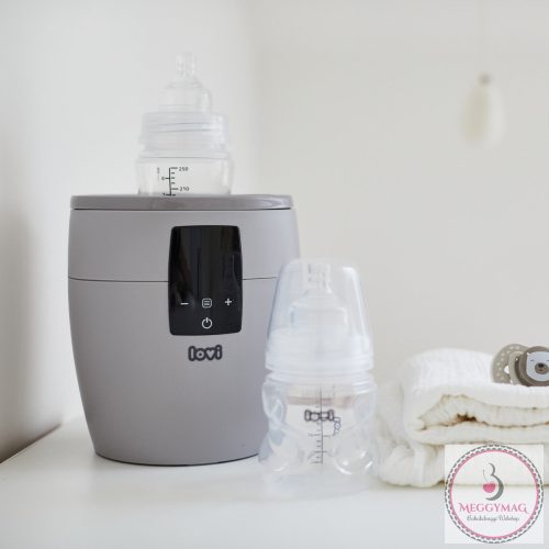 Lovi 6az 1-ben elektromos cumisüveg melegítő szürke 