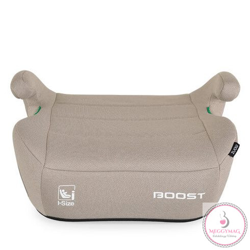 Moni BOOST Prémium autós ülésmagasító 125-150 cm Bézs, KÉSZLETEN A BOLTBAN!