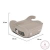 Moni BOOST Prémium autós ülésmagasító 125-150 cm Bézs, KÉSZLETEN A BOLTBAN!