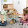 Zopa fa játék montessori fa formájú