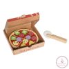Zopa fa játék pizza dobozban