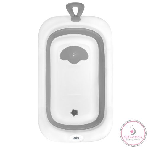 Zopa összecsukható kád Aquatico szürke