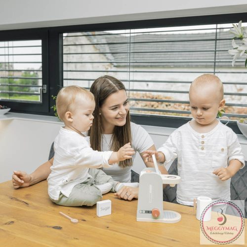 Zopa fa játék kávégép szett