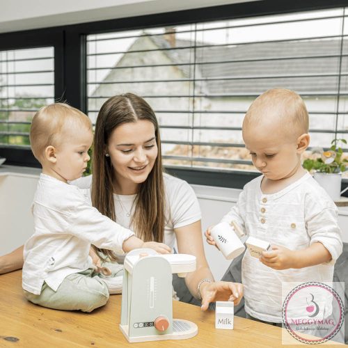 Zopa fa játék kávégép szett