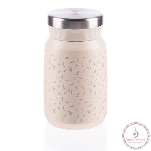 Zopa étel termosz - rozsdamentes acél 500 ml Flowers