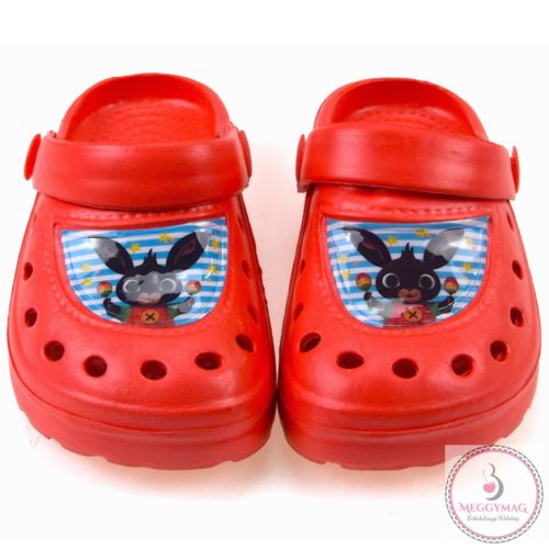 Bing Red gyerek papucs clog 30/31