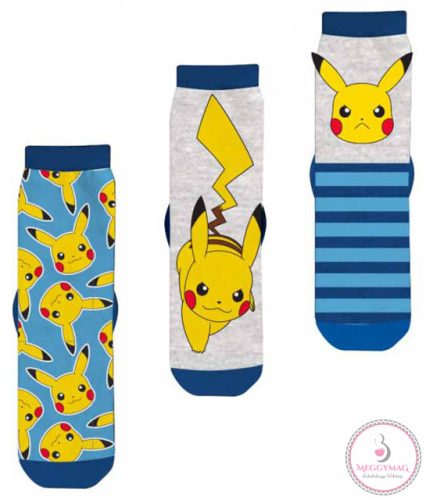 Pokémon Pika gyerek zokni 23/26