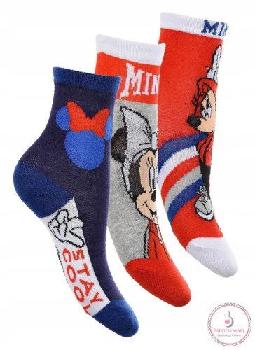 Disney Minnie Stay Cool Red gyerek zokni 31/34