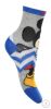 Disney Mickey Stride Blue gyerek zokni 27/30