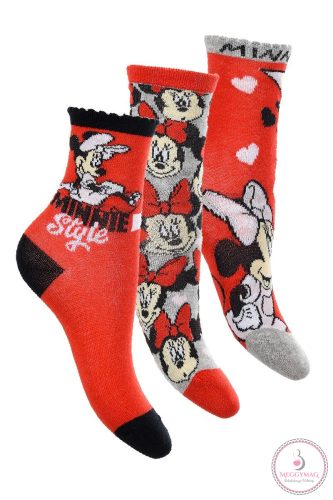 Disney Minnie Red Style gyerek zokni 27/30
