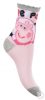 Peppa malac Sparkle Steps Grey gyerek zokni  23/26