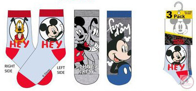 Disney Mickey Fun Day gyerek zokni 31/34