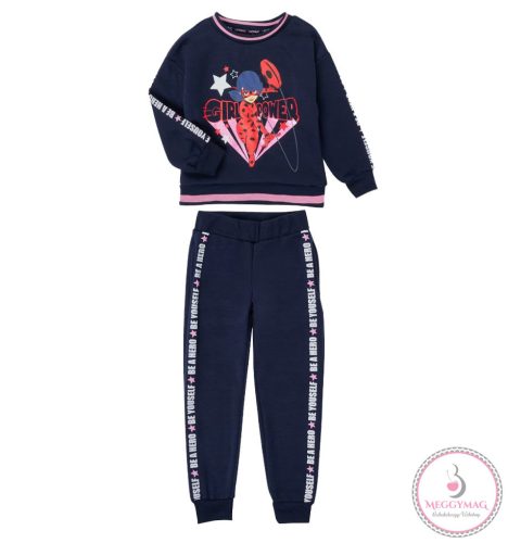 Katicabogár és Fekete macska kalandjai Power Blue gyerek melegítő, jogging szett  8 év / 128 cm