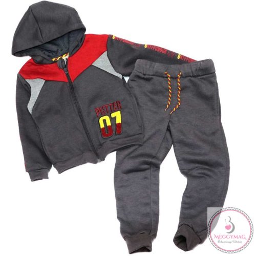 Harry Potter Quidditch Grey gyerek melegítő, jogging szett 6 év / 116 cm