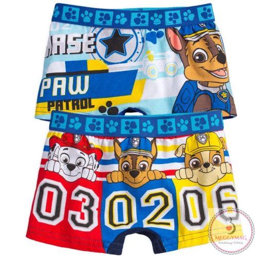 Mancs Őrjárat gyerek boxeralsó 2 darab/csomag 6 - 8 év / 116 - 128 cm