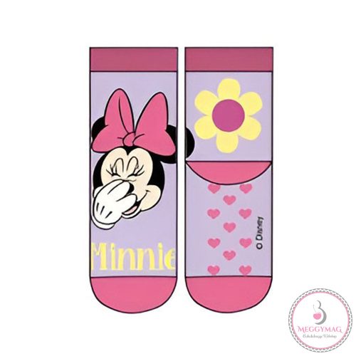 Disney Minnie Chic gyerek vastag csúszásgátlós zokni 27/30