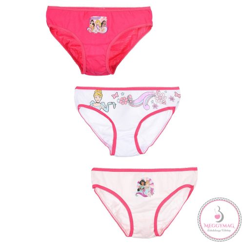 Disney Hercegnők gyerek fehérnemű, bugyi 3 darab/csomag 3 - 4 év / 98 - 104 cm