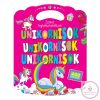 Színes foglalkoztatófüzet unikornisokkal