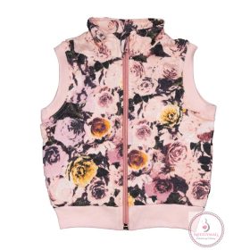 Mintás baba pamut mellény 74-es