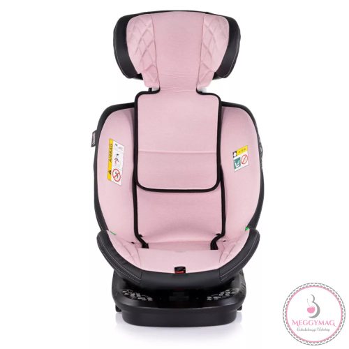Chipolino Hypnotic autósülés I-Size 40-150cm - Pink Marshmallow