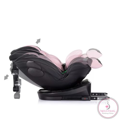 Chipolino Hypnotic autósülés I-Size 40-150cm - Pink Marshmallow