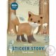 Little Dutch matrica szett - Forest Friends
