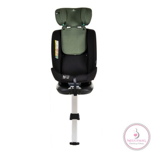 Cangaroo i-PROTECT isofixes autósülés 40-150 cm támasztólábbal, 360 fokban forgatható ZÖLD, KÉSZLETEN A BOLTBAN!