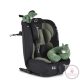 Moni ISAFE autósülés ISIZE és ISOFIX ülésmagasítóvá alakítható 76-150cm ZÖLD