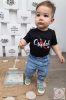 DRK "Csíplek" mintával nyomott rövid ujjú baba body