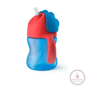   Philips AVENT itatópohár rugalmas szívószállal 200ml 9hó fiús