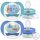 Philips AVENT játszócumi ultra air 6-18hó fiú Text 2db