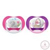 Philips AVENT játszócumi ultra air 6-18hó lány állatos 2db