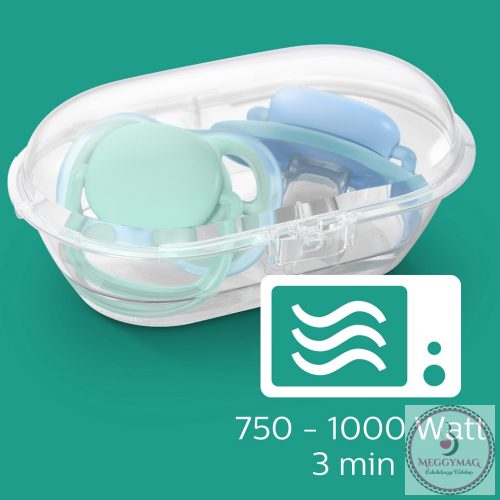 Philips AVENT játszócumi - ultra air 0-6hó neutral 2db alma-körte