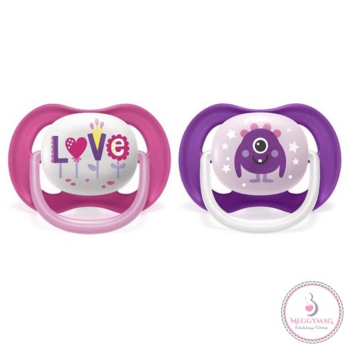 Philips AVENT játszócumi - ultra air 6-18hó play 2db