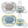 Philips AVENT játszócumi - ultra air 18hó neutral 2db