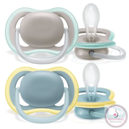 Philips AVENT játszócumi - ultra air 18hó neutral 2db