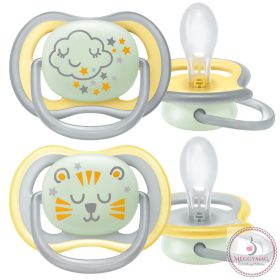 Philips AVENT játszócumi ultra air éjszakai 18hó 2db