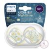 Philips AVENT játszócumi ultra air éjszakai 18hó 2db