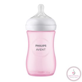 Philips AVENT cumisüveg Natural Response 260ml rózsaszín