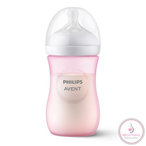 Philips AVENT cumisüveg Natural Response 260ml rózsaszín