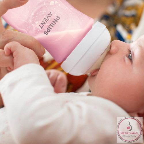 Philips AVENT cumisüveg Natural Response 260ml rózsaszín