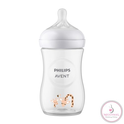 Philips AVENT cumisüveg Natural Response 260ml zsiráf