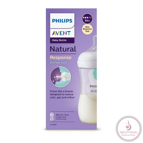 Philips AVENT cumisüveg Natural Response AirFree szeleppel 260ml