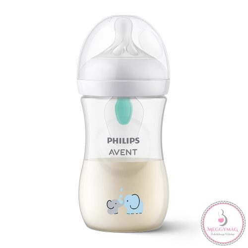 Philips AVENT cumisüveg Natural Response AirFree szeleppel 260ml elefánt